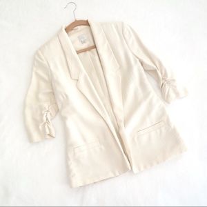 LC Lauren Conrad Cream Blazer